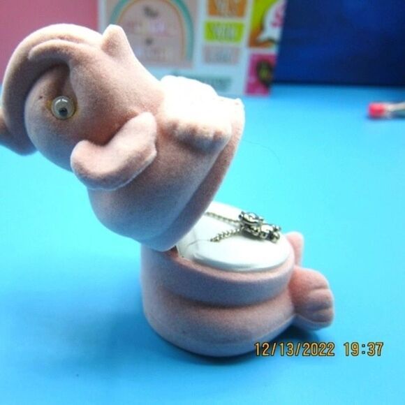 🔥Kids Fun Emoticons Gift Set elephant  necklace press cherry barrettes - Picture 5 of 11